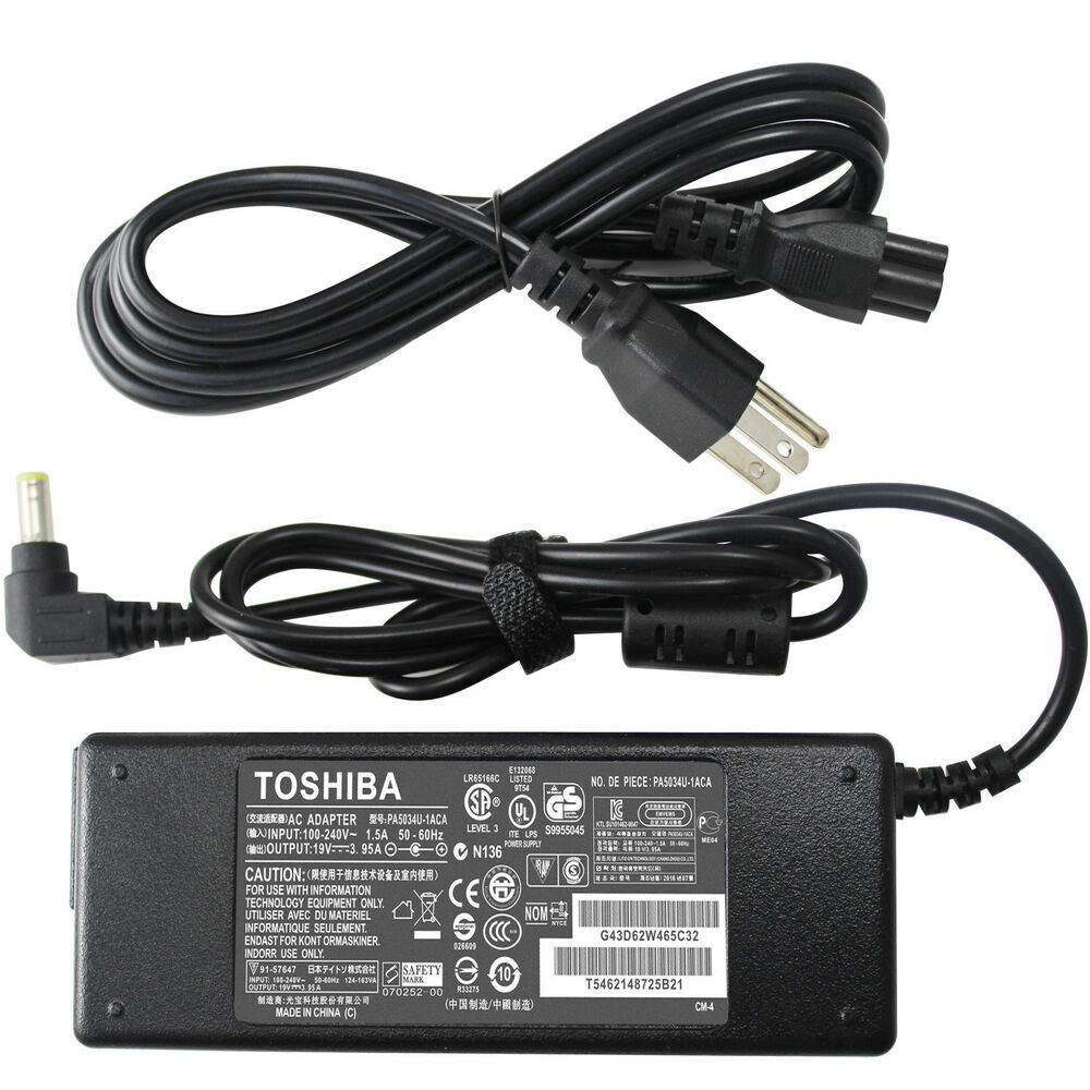 toshiba dynabook tx/64h laptop ac adapter